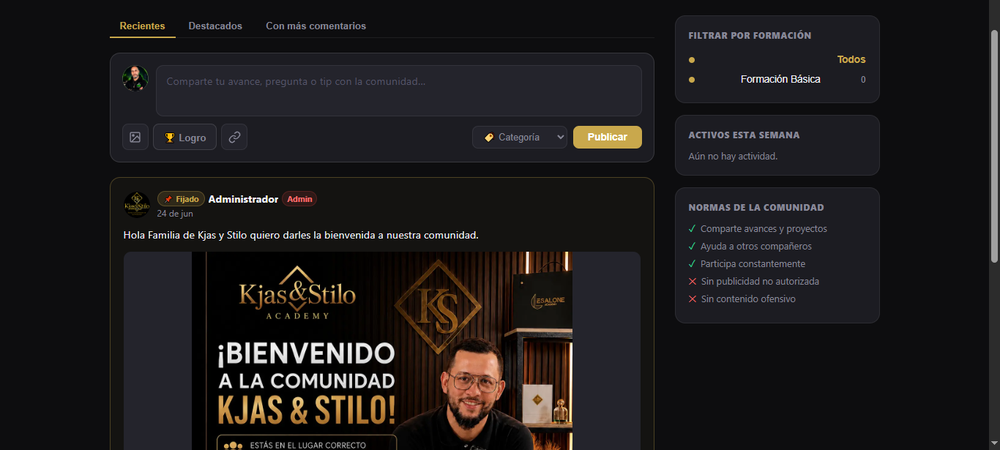 Feed de la comunidad Kjas & Stilo